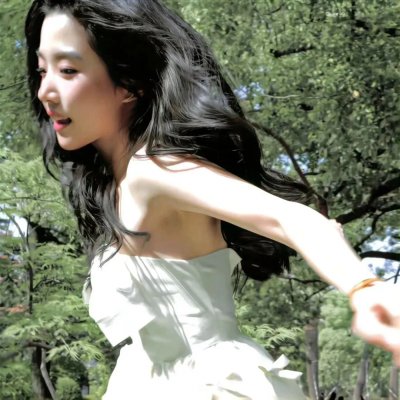 我笑的时候
